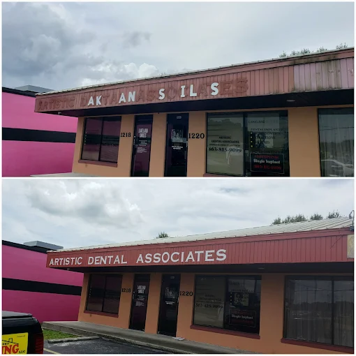 Commercial building signage and exterior painting in Lakeland FL